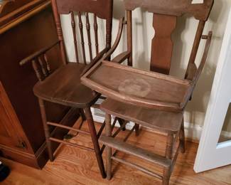Antique High Chairs 