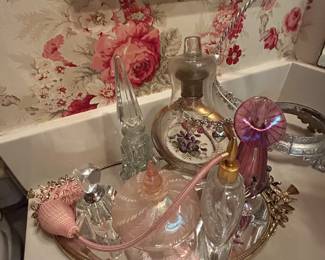 Vintage perfume bottles