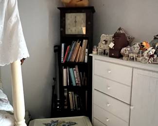 . . . grandfather (mother) clock with built-in bookshelves