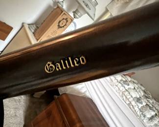 . . . Galileo telescope