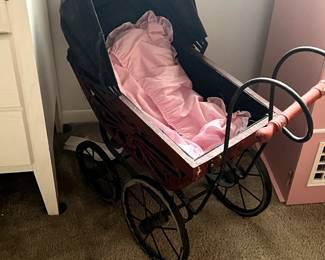 . . . vintage baby buggy