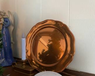 . . . and another copper tray