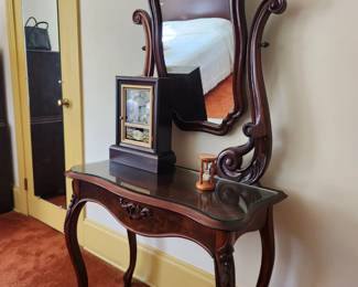 Art Nouveau Table w/ Mirror
