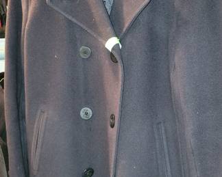 LL Bean, Women's Jacket, Size L , Pea Coat 