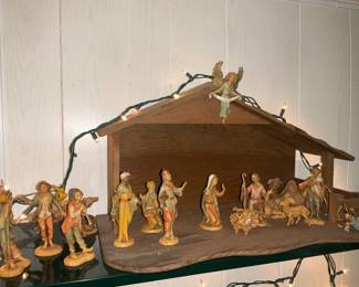 Vintage, Nativity Set, Fontanini