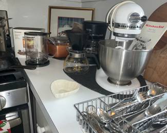 Kitchen Aid Mixer, Coffee Press, 