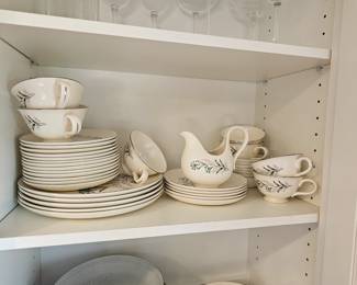 Adorable vintage dish set. More pieces than shown. $45. So cute. You. Want. This.