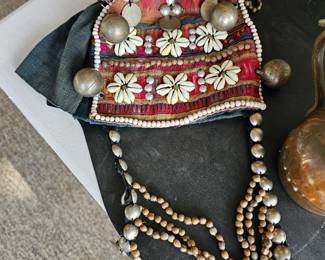 Handmade Mid-East Tribal hat. $20. Vintage.