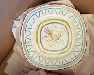 Set of square Taloy Smith Taylor dishes. Many pieces. $25