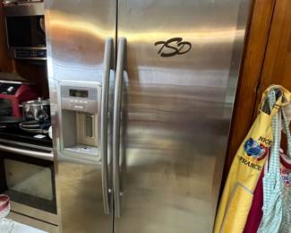 Maytag refrigerator, Samsung electric stove