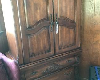 Entertainment Armoire with 3 drawers