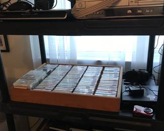 VHS/Dvds system, cds, dvds,cassettes,albums