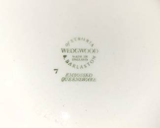 Wedgwood dinnerware