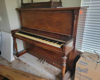 Vintage upright piano