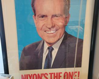 Vintage Nixon poster