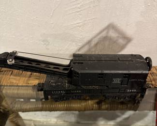 Lionel 2460 Bucyrus Erie 12 wheel Crane Car