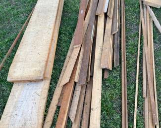 Lumber available for presell.  A long trailer is needed. 
