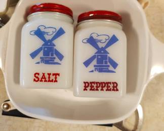 Vintage kitchen salt and peppers 