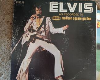 Large Elvis vinyl collection