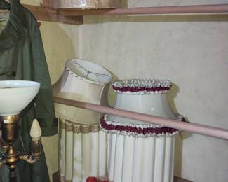 Vintage lamp shades