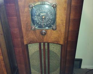 Antique Zenith floor radios in great condition