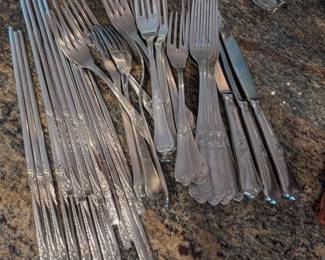 Silverware with chopsticks