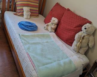 Twin bed - nice and clean