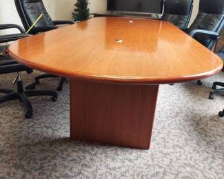 131.5 in x 48 in conference table