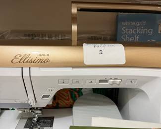 Ellisimo Gold sewing machine 
$3200.
Two machines available 