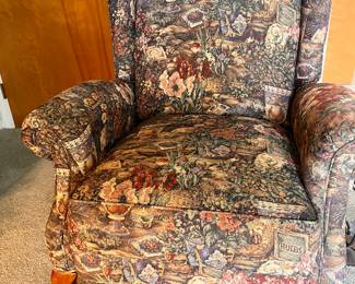 tapestry eing back chair 