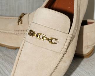 Coach suede loafers