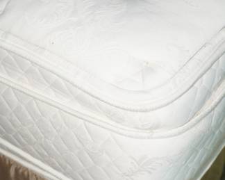 Serta perfect sleeper pillow top mattress & box spring