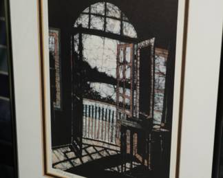 "Doorways" Batik #480/1000 by Cline