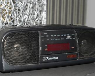 Emerson clock radio-vintage