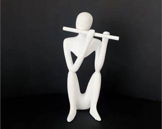 Nordic Style Flutist Figurine 