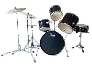 Pearl Drum Cymbal Set removebgpreview
