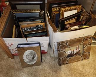 Lots of Picture Frames 
