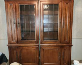 2 Display/Storage Cabinets