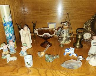 Brass Collection - Figurines - Vintage Glassware 