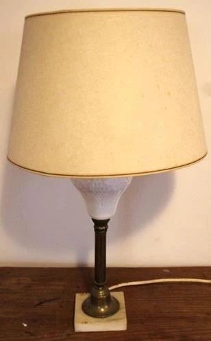 185 - Vintage 27" lamp
