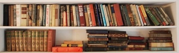 201 - 2 Shelf lots of books
