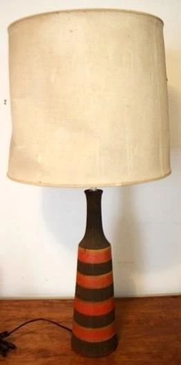 156 - Mid-century 33" lamp
