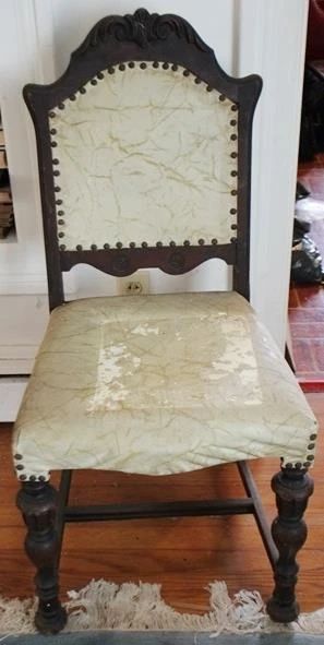 214 - Vintage chair, 37 x 18 x 19
