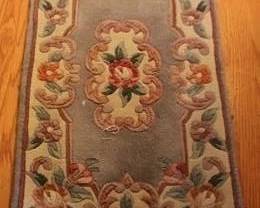 171 - Sculptured rug, 18 x 32
