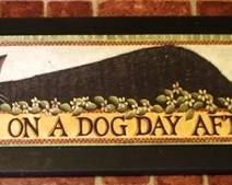 67 - Cat Nap wall decor, 10 x 31
