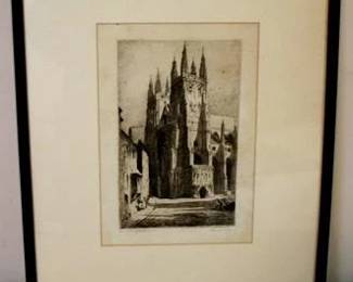 162 - Framed print, 16 x 12
