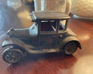 Original 1920s arcade cast-iron toy cars