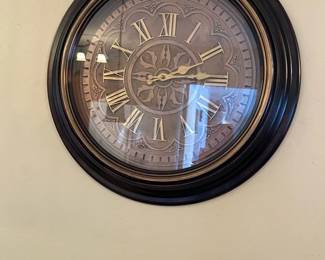 Large Plastic Roman Numeral Clock
