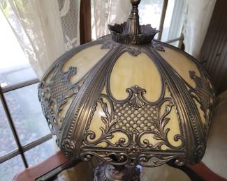 Heavy 'Tiffany' lamps