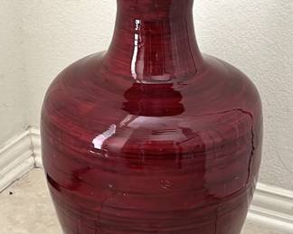 Decorative vase, light-weight – $40